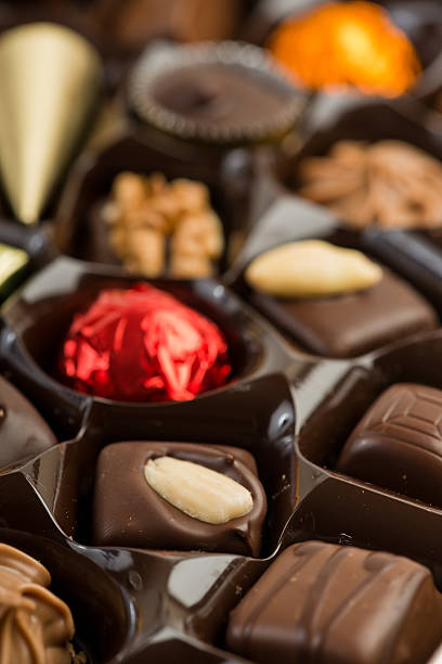 istock Box of Assorted Chocolates for Valentine's Day 509469273