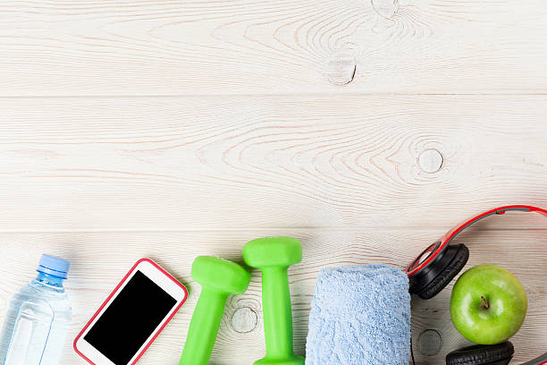 istock Fitness and diet concept background 509469390