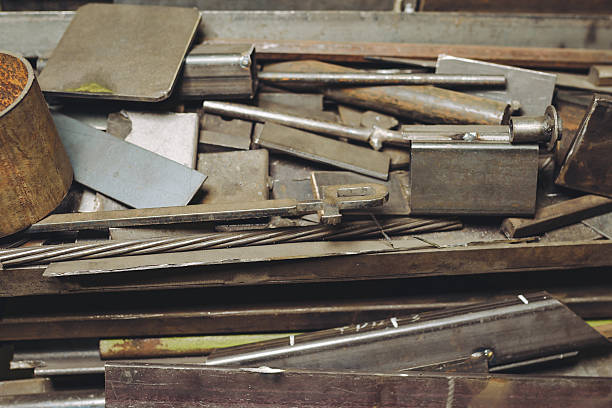 istock Pieces of rusted iron 509469636