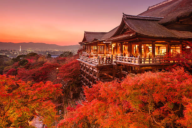 清  水寺の kyoto ,japan - 京都市 ストックフォトと画像
