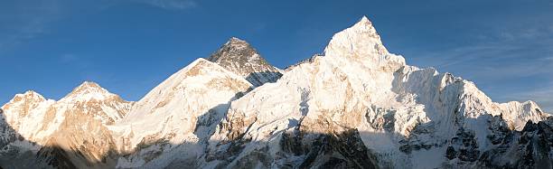 istock Evening panoramic view of Mount Everest from Kala Patthar 509477978