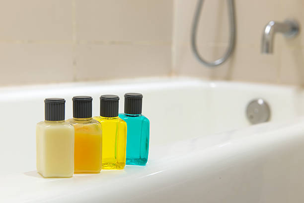 istock Toiletries in bathroom 509478692