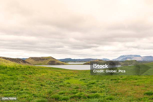 Skútustaðir Akureyri Iceland Stock Photo - Download Image Now - Horizon Over Land, Iceland, Water