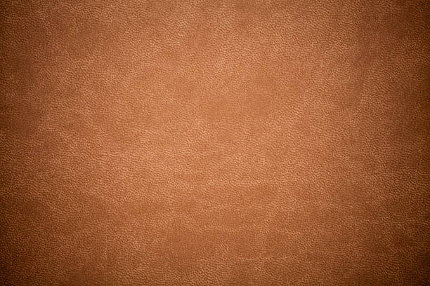 texture cuir marron - en cuir photos et images de collection