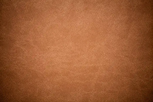 Photo of brown leather texture