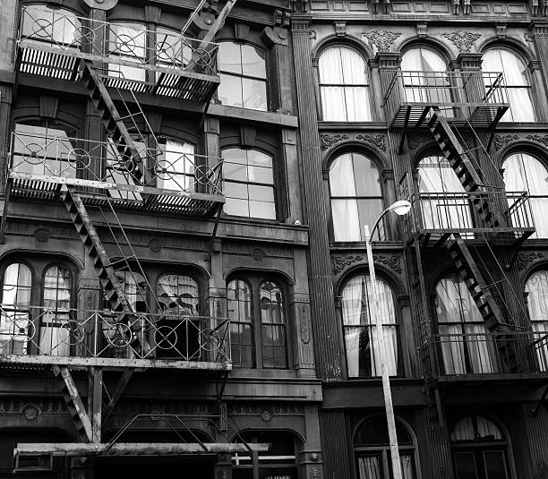 istock Fire Escape on an apartment building. 509484518