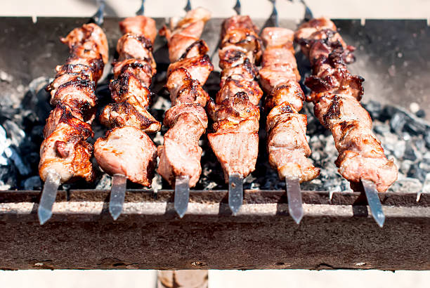 istock shish kebabs on the grill 509485478