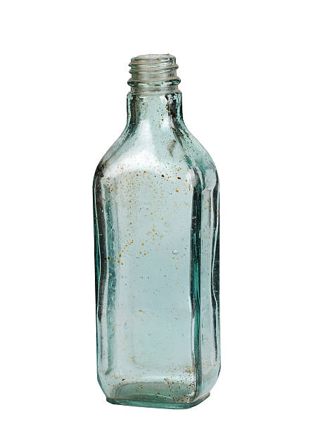 istock Vintage Glass Bottle Isolated on White Background 509488165