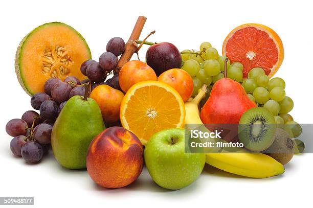 Fresh Mixed Fruits Stock Photo - Download Image Now - Banana, Citrus Fruit, Crop - Plant