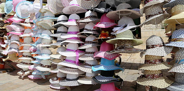 istock Women's hats for sun protection, Jordan, Middle East 509488717