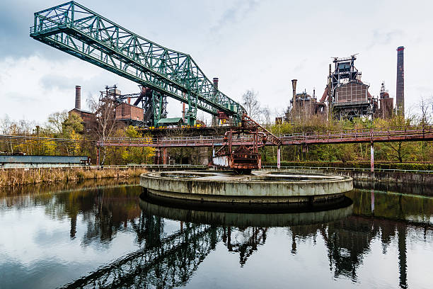 istock Old industry building at the Landschaftspark Duisburg 509489928