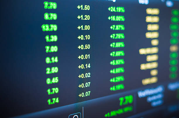 istock Stock market graph and tecnical analysis stock 509490772