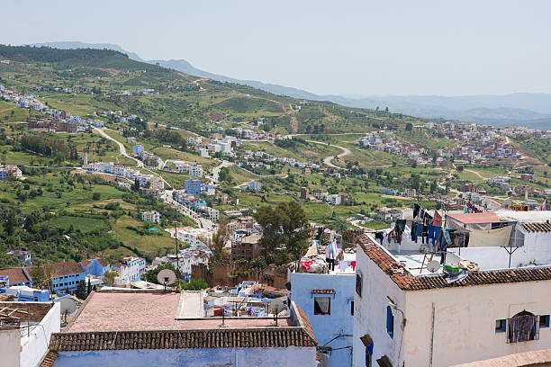 istock Elevated view of Chefchaouen, Morocoo in daytime 509491426