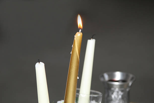istock burning wedding candle at the ceremony 509491612