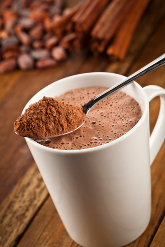 Preparing Hot Chocolate with Cocoa Powder