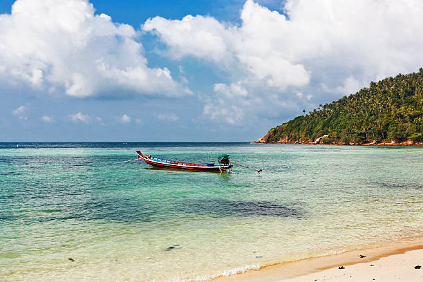 istock Boat in the tropical sea.  Thailand 509492262