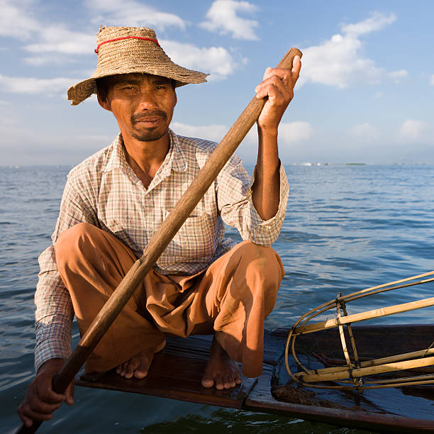istock Fisherman on Inle Lake, Myanmar 509492464