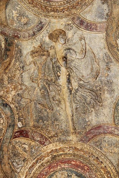 istock Painted wall  in Pompeii city. Italy. 509493360