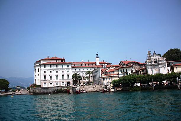 istock View to Isola Bella under blue sky, Lake Maggiore Italy 509493638