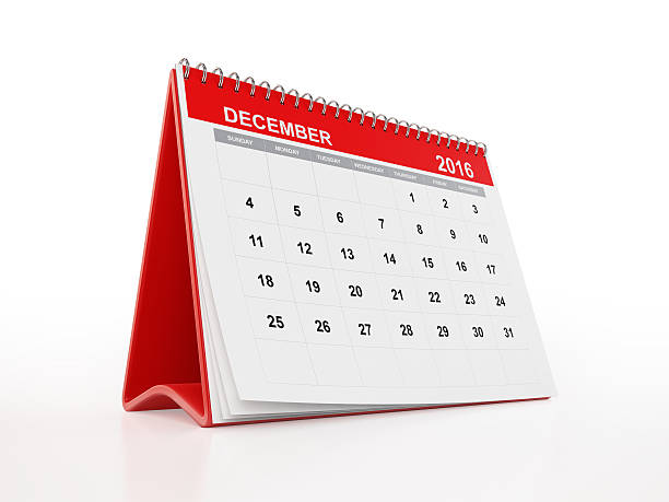 istock Monthly Desktop Calendar: December 509494684