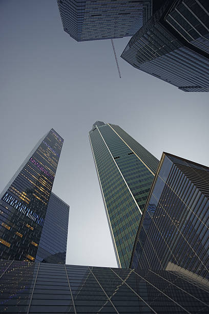 istock Moscow city (Moscow International Business Center) at night  evening, night, tonight, Russia 509496196