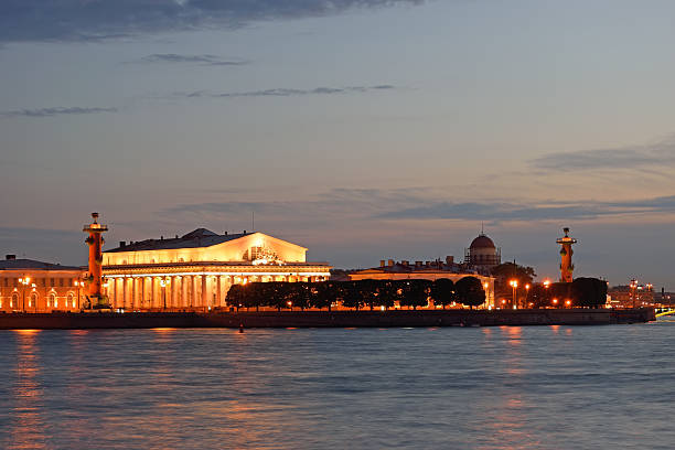 istock Arrow of Vasilevsky island, Rostral columns 509500176