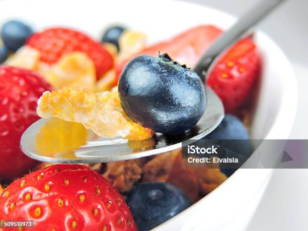 Breakfast Bowl Stock Photo - Download Image Now - Blueberry, Bowl, Breakfast