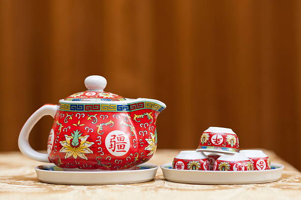 istock chinese teapot  - Stock Image 509511447