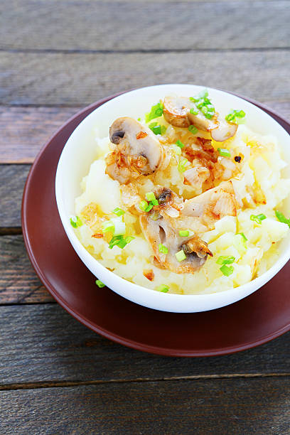 istock flavored potatoes with fried mushrooms 509512273