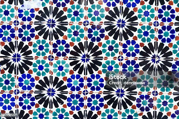 Vibrant Tiles Stock Photo - Download Image Now - Abstract, Ancient, Antique