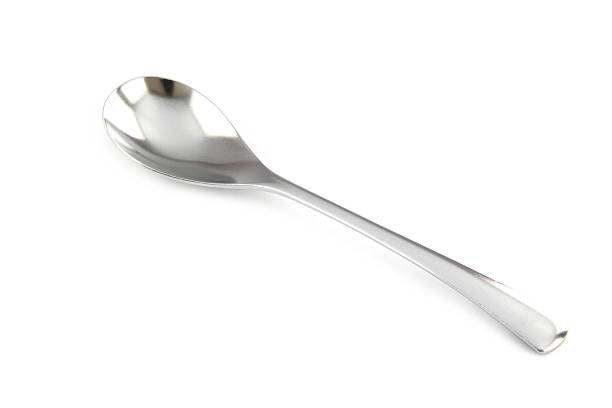 istock Stainless steel spoon. 509516685
