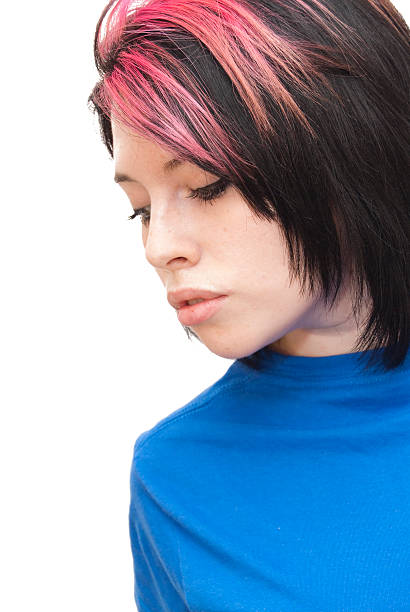 istock Beautiful  Woman with a red tuft 509516767