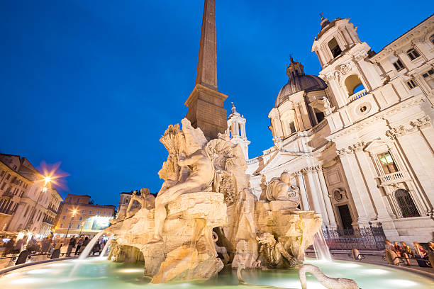 istock Navona square in Rome, Italy. 509516831