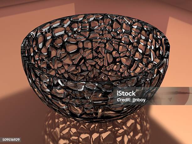 Dynamic Glass Bowl Stock Photo - Download Image Now - Horizontal, No People, Ornate
