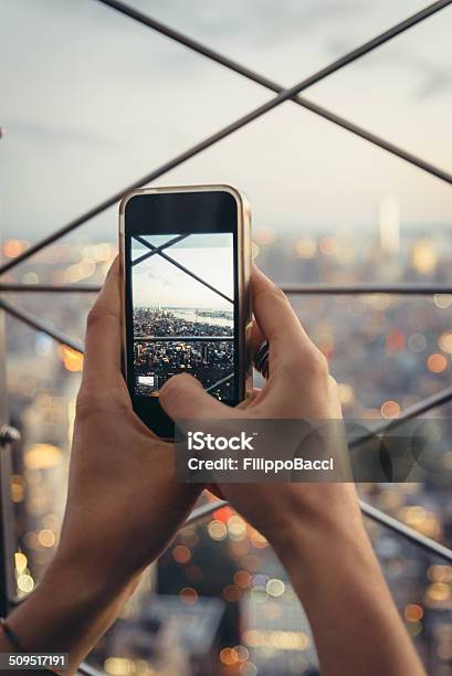 New York Through The Lens Of A Smartphone Stock Photo - Download Image Now - City, Communication, New York City