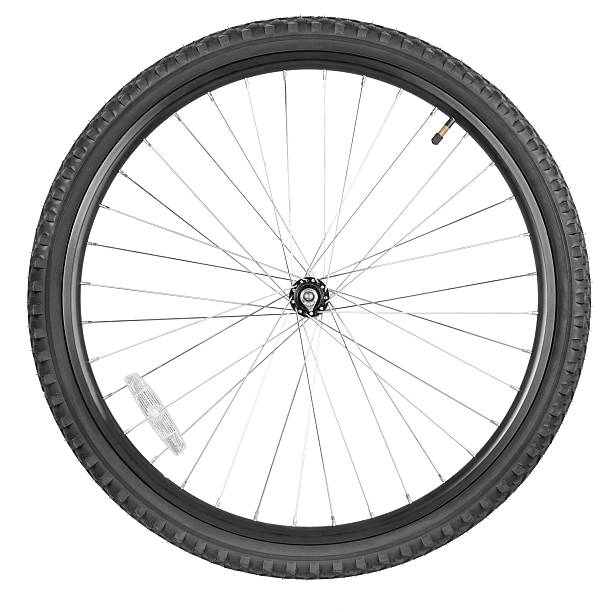 istock Front wheel mountain bike 509530446
