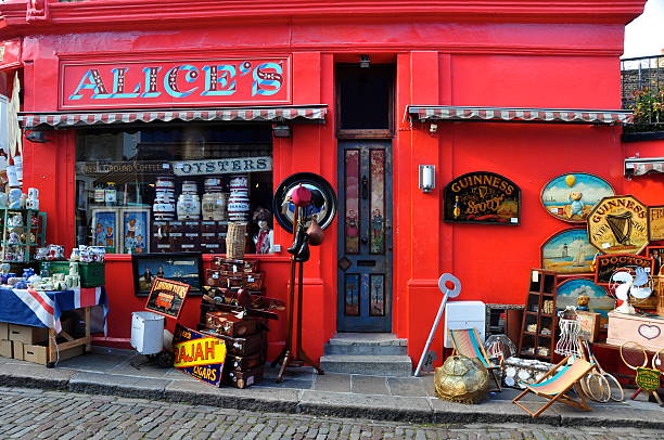 June 11, 2017 - London, United Kingdom: The face of this bookshop in Portobello was used into the movie Notting Hill. Hugh Grant's bookshop was called \
