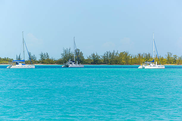istock Three Catamarans at the beach 509531150