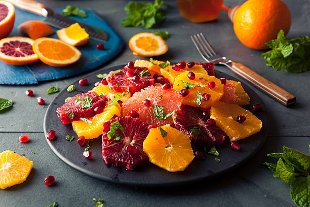 Raw Homemade Citrus Salad