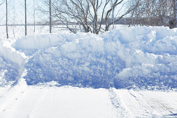istock Pile of Plowed Snow After a Blizzard 509532996