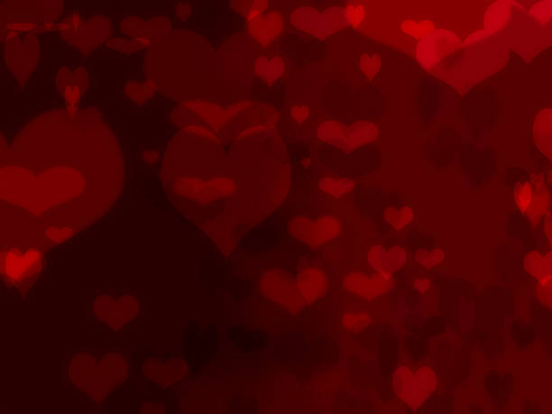 istock Valentines day background with hearts 509533806