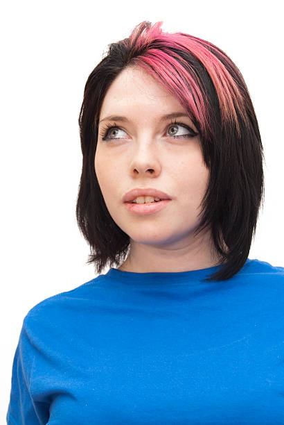 istock Beautiful  Woman with a red tuft 509533957