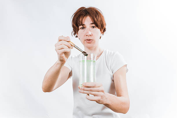 istock Person with water glass 509534176
