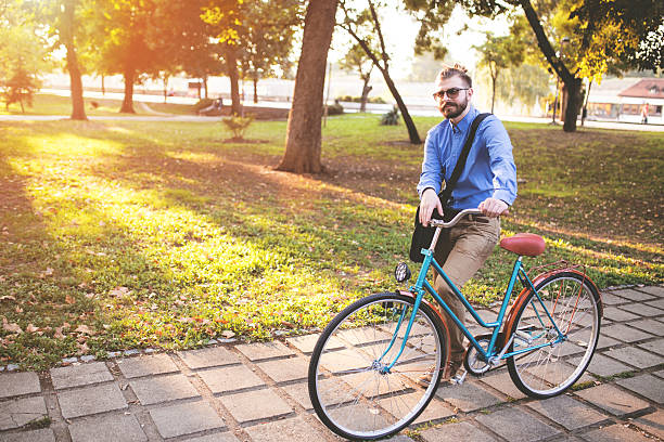 istock Green way to get to office 509534396