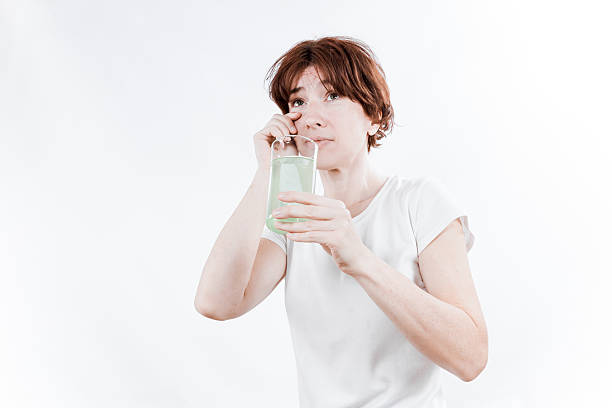istock Person with water glass 509534632