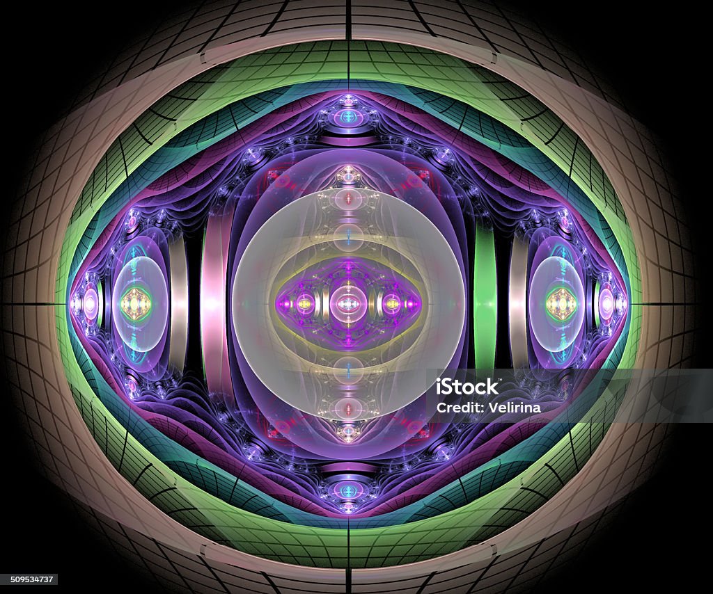 Computer Graphics Sphere Mysterious Sphere Computer Generated Graphics Stock Illustration ...