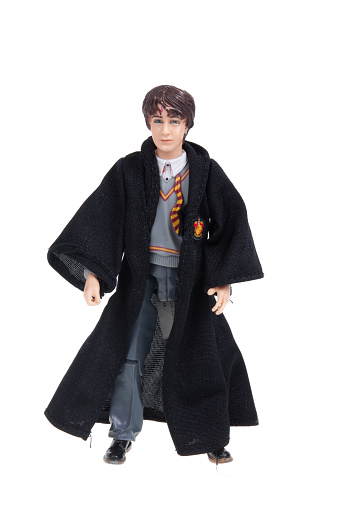 Adelaide, Australia - January 15, 2016: A studio shot of a Harry Potter Action Figure from the popular novel and movie series. A collectable item sold worldwide.
