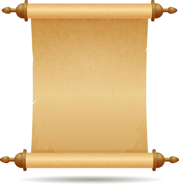 スクロールし - scroll parchment paper old点のイラスト素材／クリップアート素材／マンガ素材／アイコン素材