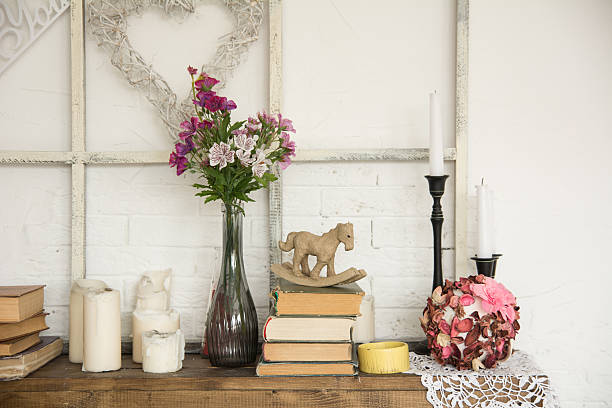 istock Interior with books flowers and candles 509537230