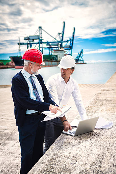 istock Inspections At Commercial Dock 509538781